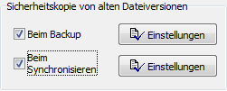 Sicherheitskopien