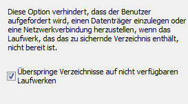 Verzeichnisse berspringen