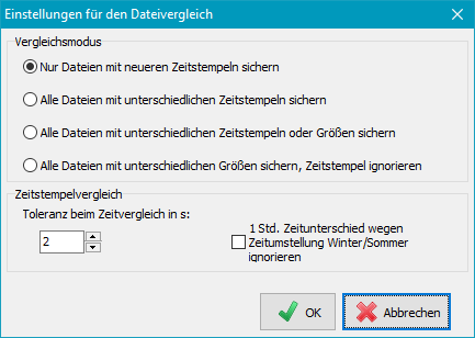 Zeitvergleich